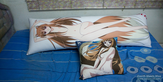 Dakimakura body obtained on 03-03-09. The day i started feeling sick